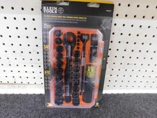 New Klein Tools 28 Pc Essential Knect Pass-Through Impact Socket Set 65400Knect