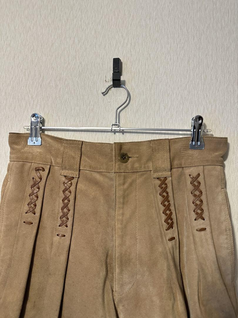ISSEY MIYAKE 90S Native Leather Pants | eBay