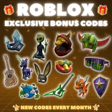 Roblox - Exclusive Bonus Codes | 🎁 LIMITED Toy Codes