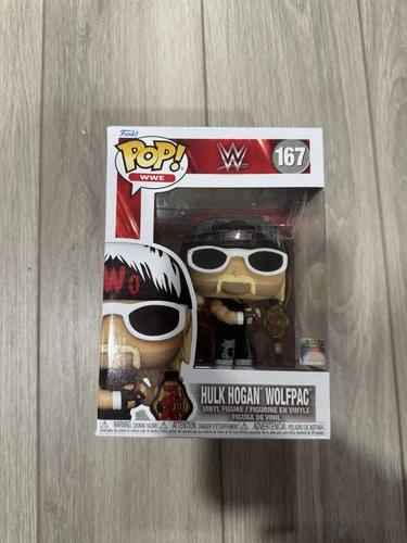 Funko Pop! Vinyl: WWE - Hollywood Hulk Hogan Wolfpac #167 NWO Holding Belt
