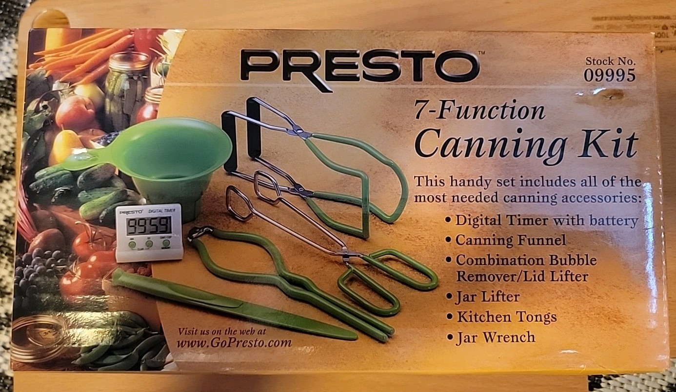 Presto 7-Function Canning Kit - New In Box! Never Opened In 
