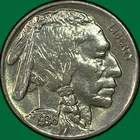 1936 Buffalo Nickel Brilliant Uncirculated BU Coin #40816