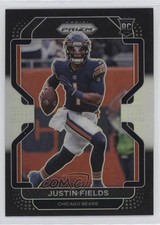 2021 Panini Chronicles Prizm Black Silver Prizm Justin Fields #PB-3 1gg4