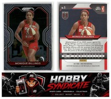 2021 Panini Prizm WNBA #5 Monique Billings