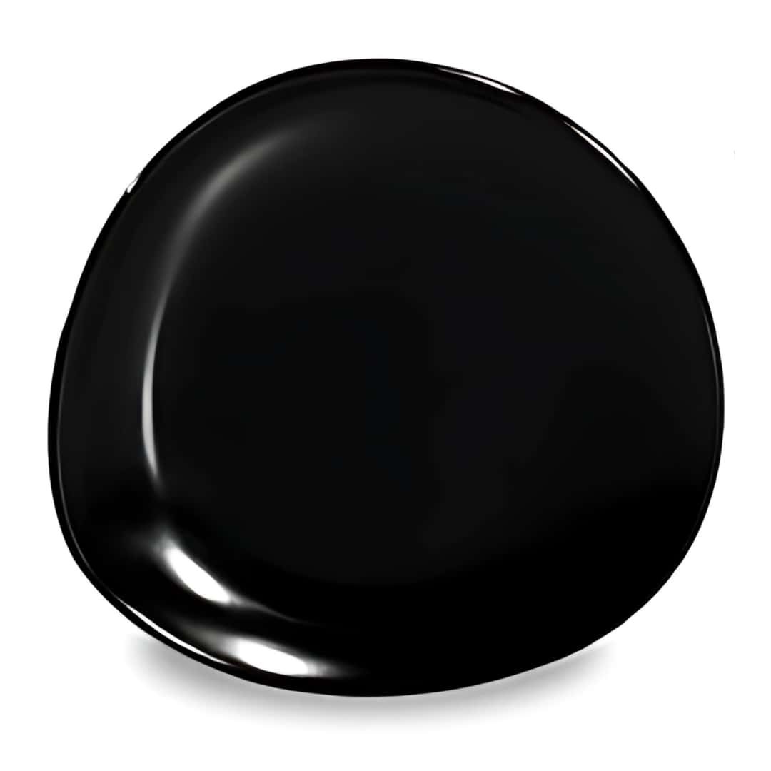 Black Round Melamine Bowl 10 Cm - Appetizer And Antipasto Plates
