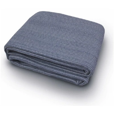 KAMPA Vorzeltteppich Camping Zelt Balkon Teppich Vorzeltboden 2,5 x 6 m blau/grau NEU