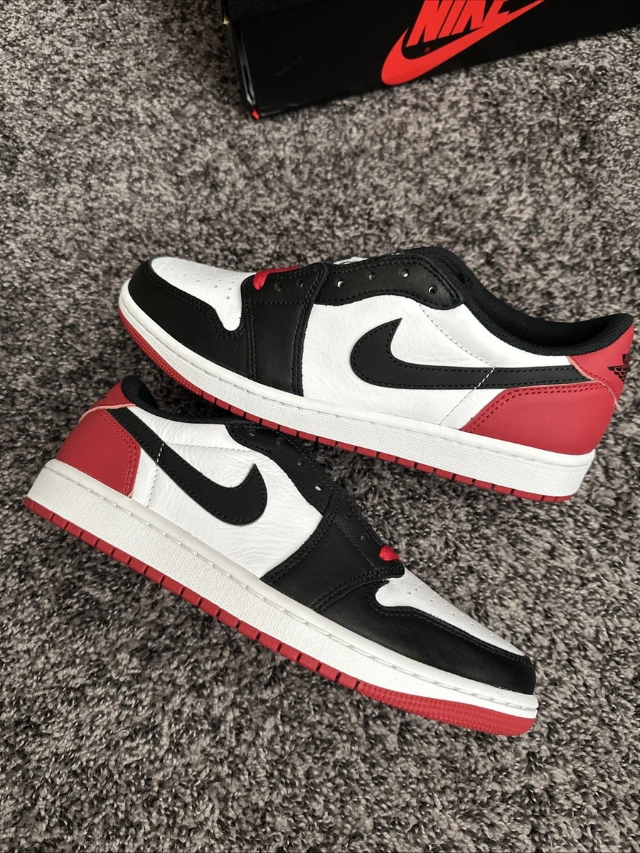 Jordan 1 Retro OG Low Black Toe for Sale | Authenticity Guaranteed