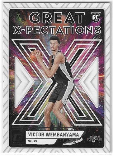 π₯ 2023-24 Panini Donruss VICTOR WEMBANYAMA ROOKIE Grandi Aspettative #10 π₯ - Foto 1 di 2