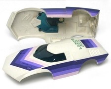 1982 Foreign Aurora Lazer 2000 Saturn Slot Car BODY Purple 2011 Unused AFX G 