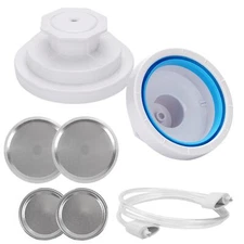 Mason Jar Vacuum Sealer Kit Food Saver Jar Sealer Attachment Food Storage