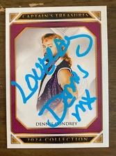 SIGNED LOVERBOY DENNIS CONDREY CARD! MIDNIGHT EXPRESS! NWA WRESTLING! JCP