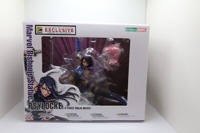 Kotobukiya Bishoujo Psylocke Statue SDCC 2014 Exclusive *NIB* Ltd to 1500 X-Men