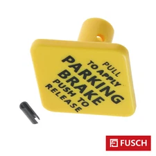 1 Pc Air Brake Valve Control Knob Parking Brake Yellow Fit for Truck 248433