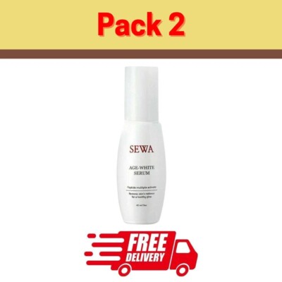 Sewa Age White Serum Radiance Youthful Anti-Wrinkle Reduce Dark Spots 40ml 2x