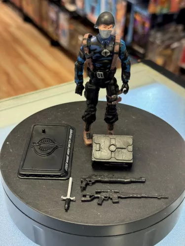 Night Watch Trooper with Shotgun Accessories  (Vintage GI Joe 25th Anniversary, 