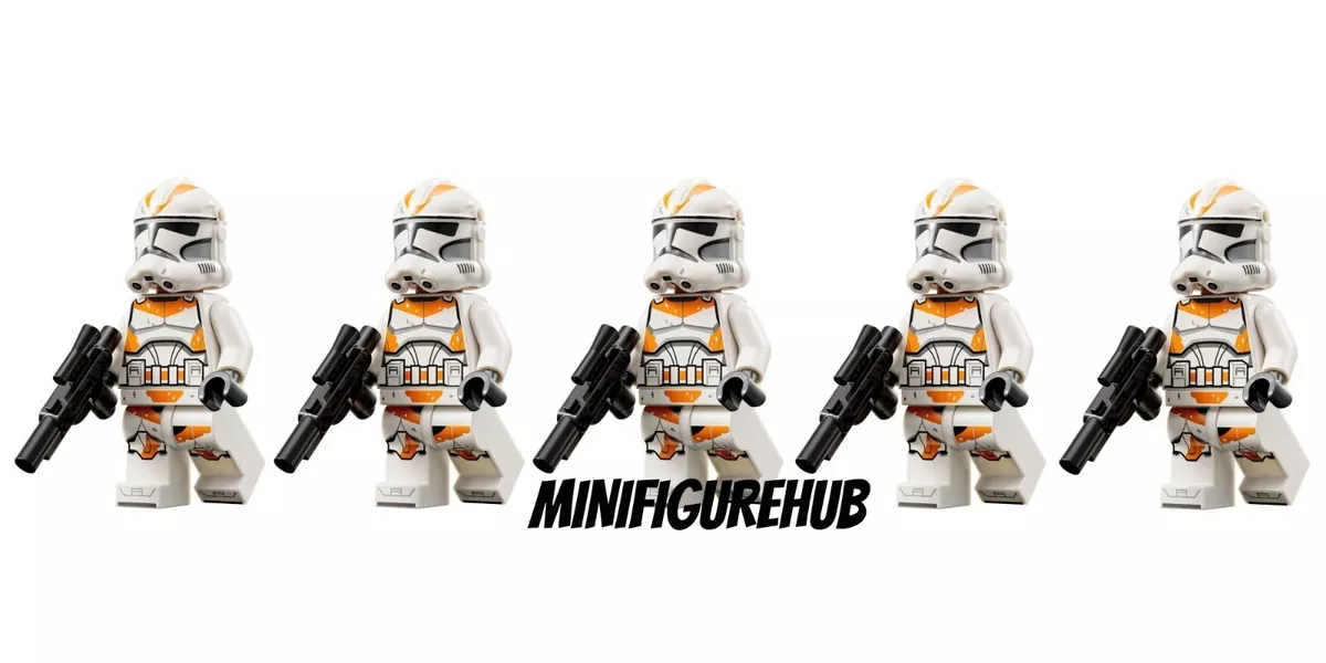 LEGO Star Wars 212th Clone Trooper Minifigure Lot of 5 Attack