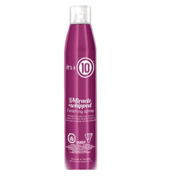 It's a 10 Miracle Whipped Finishing Spray 10oz
