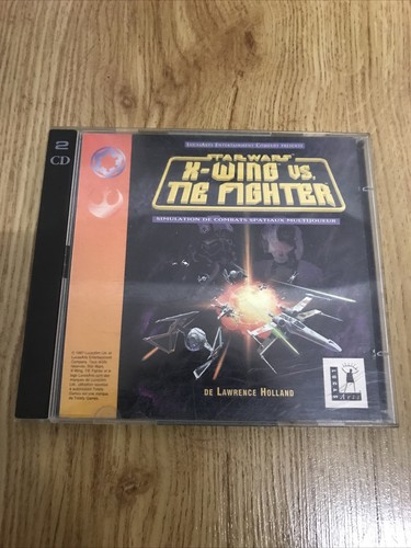 Star Wars X-Wing Vs Tie Fighter - PC CD-ROM 1997 - Big Box Complet
