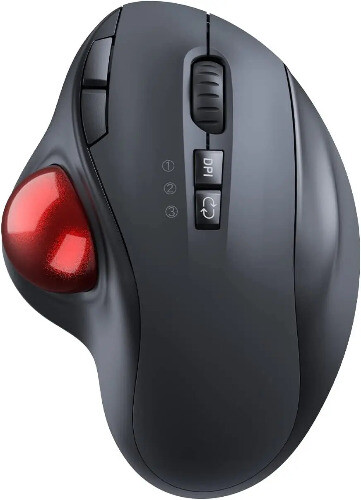 2.4G Bluetooth Rechargeable Gaming Trackball Mouse for Precision Control