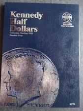 Whitman Kennedy Half Dollars Coin Folder 2022-2025 Number 4 Album Book 4776