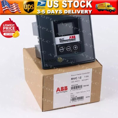 1PC ABB RVC-12 Power Factor Controller New Expeidted Shipping