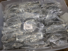 BULK SALE 40 COUNT-CAT5E CABLE 7 FEET UTP PATCH CABLE -GREY- ST-C5/7GR