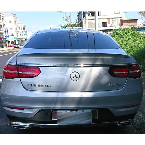 CARBON For MERCEDES BENZ GLE CLASS C292 COUPE SPORT A TYPE TRUNK SPOILER WING - Picture 6 of 9