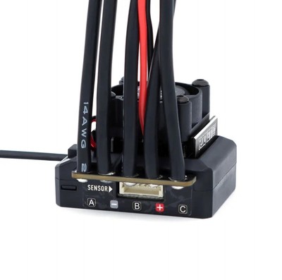 Rocket Rc Drift Brushless Sensored Combo Turbo & Boost Programmer Include  black