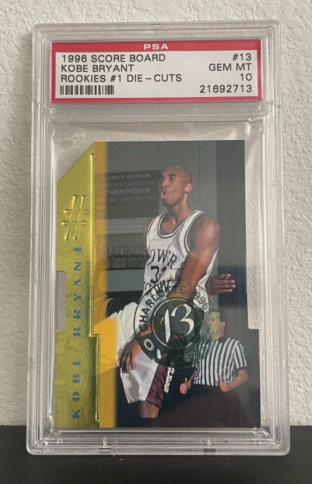 PSA10】96SCOREBOARD ROOKIES DIE-CUT 築け Kobe