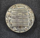 Vintage Dreamers of Dreams Calendar 1982 Medal Marcel Jovine Medallion Unicorn — photo 1