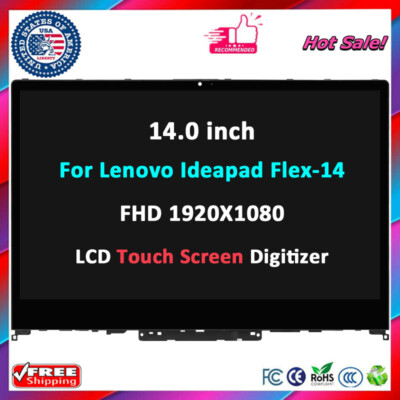 14'' IPS LCD Touch Screen Display for Lenovo Ideapad Flex-14IWL 81SQ 81SQ0001US