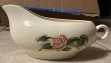 Vintage Moss Rose Ballerina Made Gravy Boat