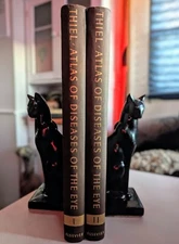 1963 Diseases Of The Eye Rudolf Thiel Vintage Human Anatomy Oddities Book Set