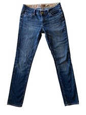 Paige Jimmy Jimmy Slim Skinny Jeans Blue Distressed Womens SZ 29x30 EUC