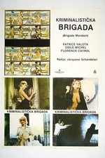 BRIGADE MONDAINE / VICTIMS OF VICE Original exYU movie poster 1978 J. SCANDELARI