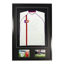 Vivarti Adult 3D Mounted + Double Aperture Sports Shirt Frame Kit Football Rugby