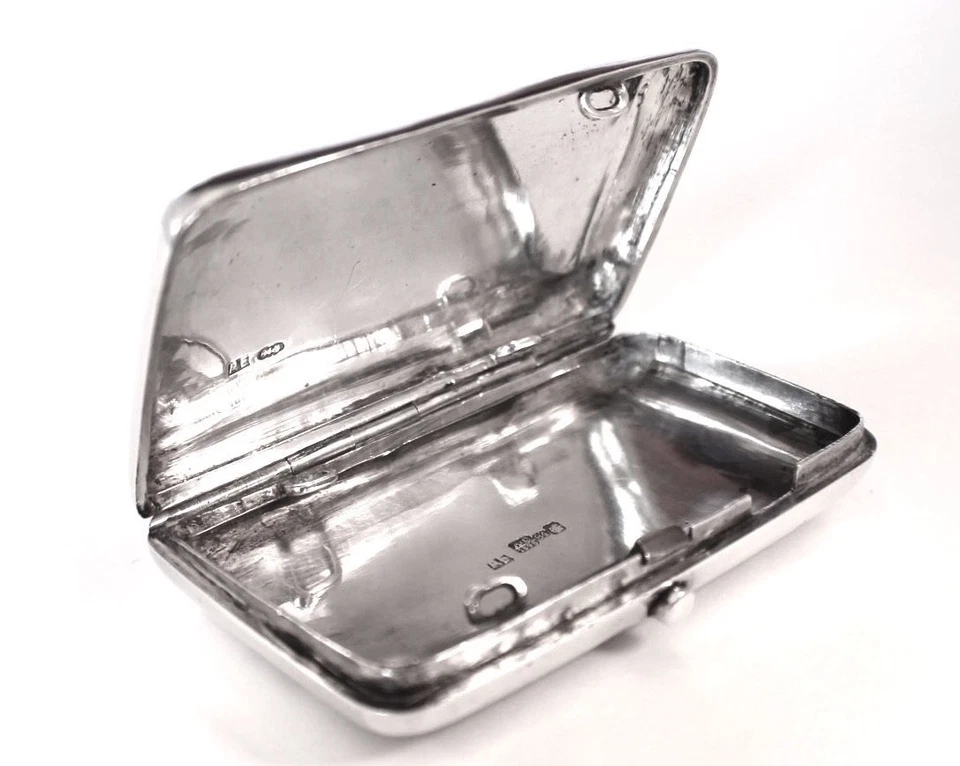 Estuche Niello Imperial Ruso Plata Egorov Aleksandr Sergeev Fechado 1895  Foto 4 de 4