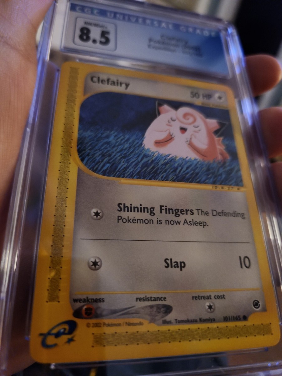 Pokemon Clefairy 101/165 Expedition eReader CGC 8.5 Mint PSA | eBay