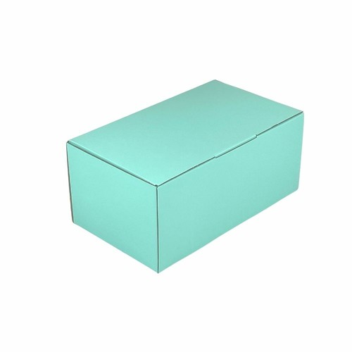 Mint Blue Mailing Box Diecut Cardboard Shipping Mailer Small Medium A6 A5 A4 - Picture 31 of 43