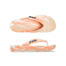 Crocs Classic Platform Marbled Flip Chai Multi