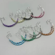 Dental Temporary Tooth Decoration Metal Bracket Orthodontic Power Chains Braces