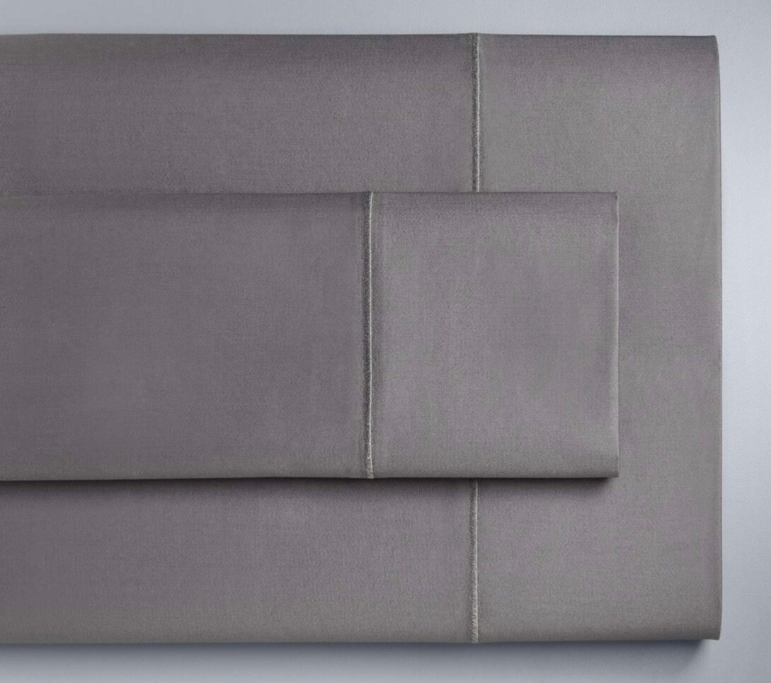 New Simply Vera Wang KING 4 pc 600 TC Pima Sheet Set Steel Gray eBay