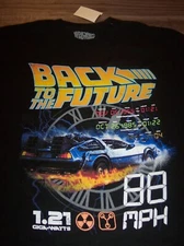 BACK TO THE FUTURE 88MPH  Movie Poster T-Shirt MENS 2XL XXL NEW w/ TAG