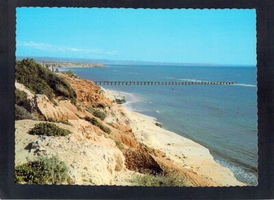 E7012 Australia SA Port Noarlunga Coast and Jetty postcard