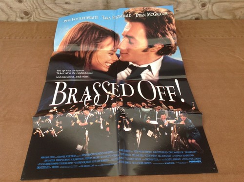 1996 Brassed Off Original Movie House Full Sheet Poster