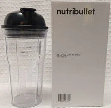 Nutribullet 20 oz  Cup With To-Go Lid ANBC20.................................5D