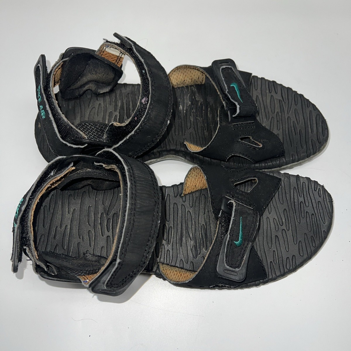vintage an・an no.9 Vintage Y2K Nike Air Deschutz Women's Size 10 Black Sandals