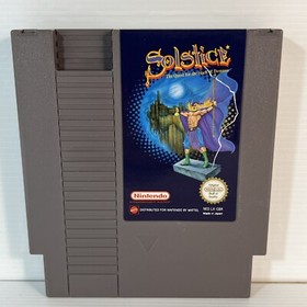 NES Solstice Game Nintendo Entertainment System PAL Cartridge Original GBR