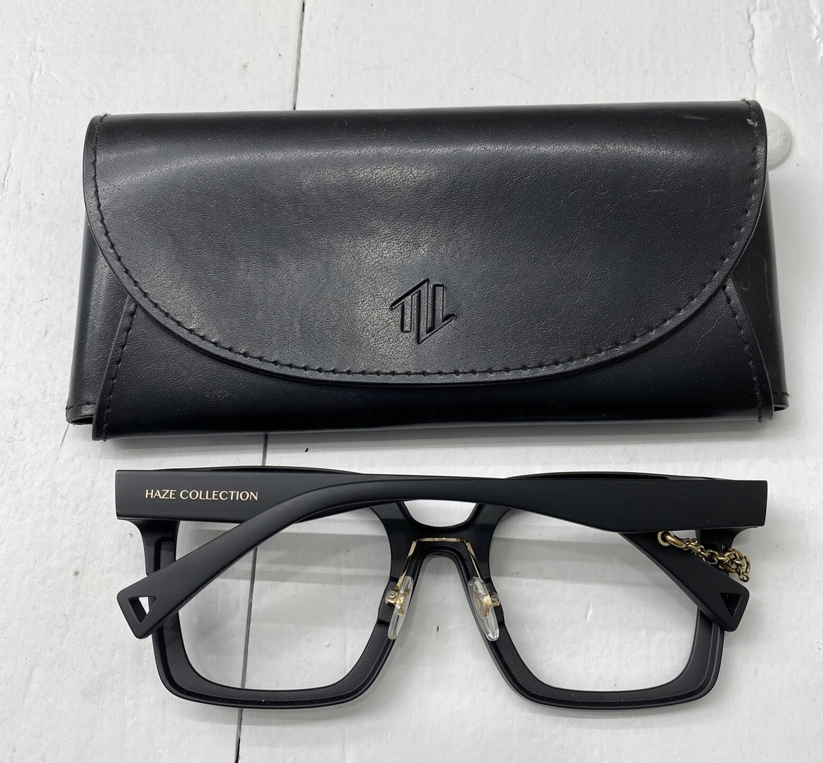 Haze - New York Reality Check 101 - 3LP黒 Haze Collection New York Sunglasses ATL-1BK 64•15-155 Black No
