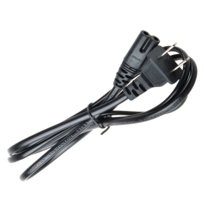 AC Power Cord 2-prong for HP DeskJet 1180C 1220C 2200xi 2200se 2250 66 Printer